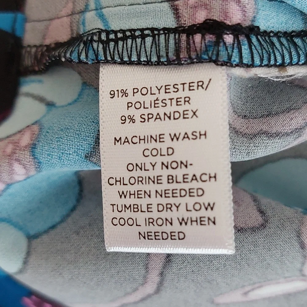 LOFT Floral Shirtdress Long Sleeves with Tie M EUC - Picture 8 of 8